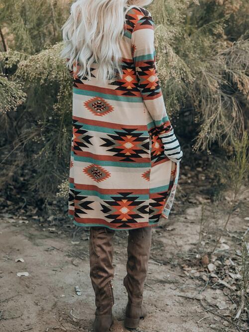 Aztec Long Cardigan