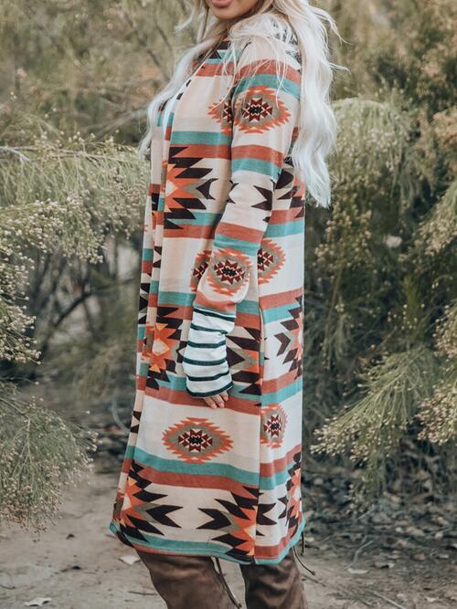 Aztec Long Cardigan