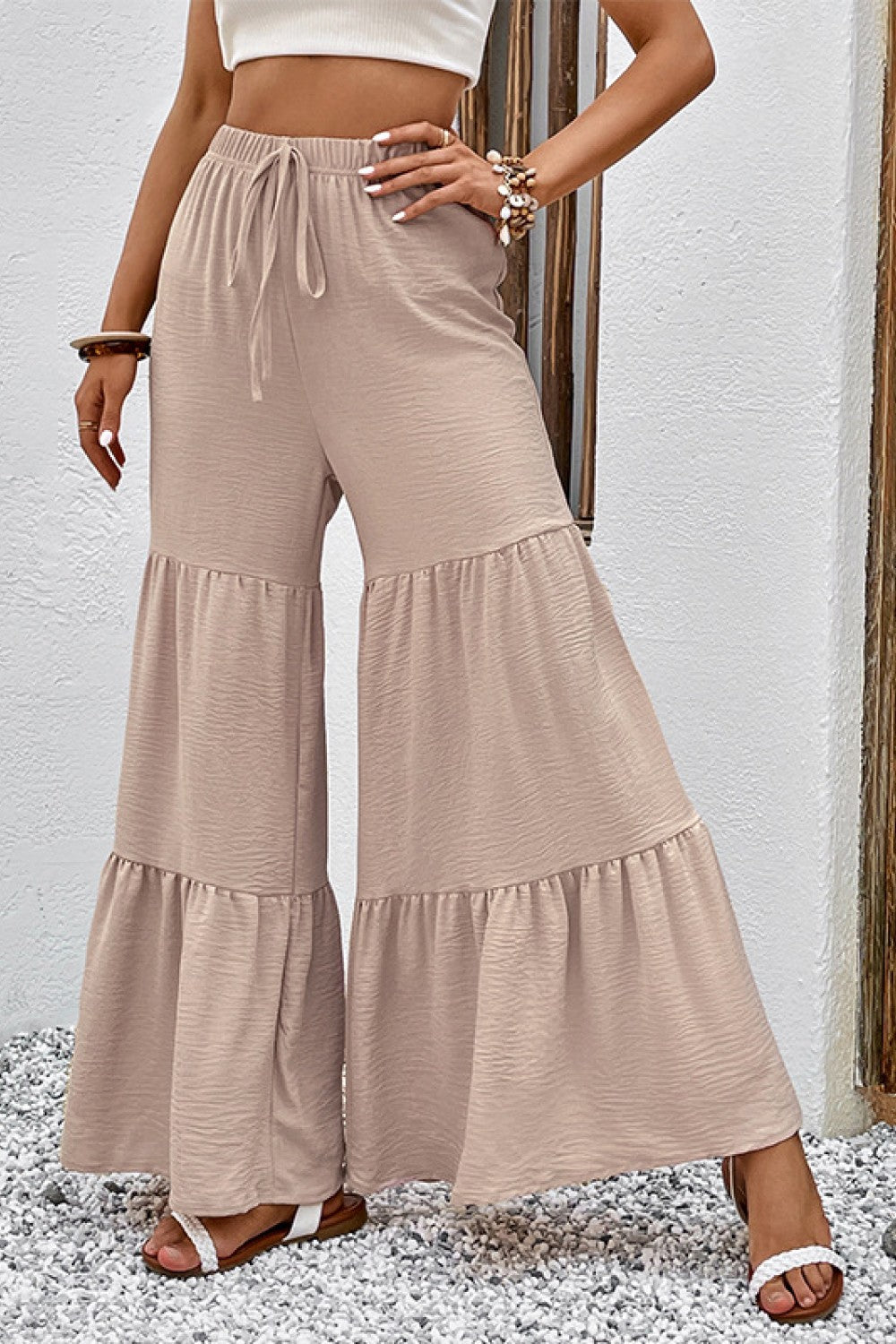 Tiered Flare Culottes