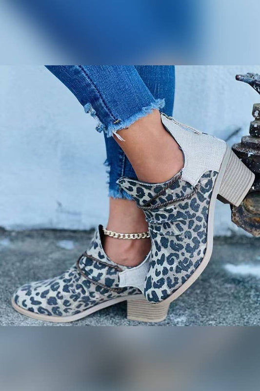 Yes Please Leopard Booties