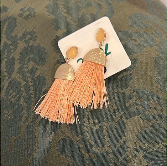 Tassel Fan Stud Earrings