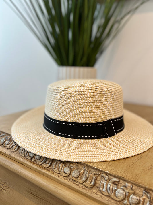 Beige Summer Hat